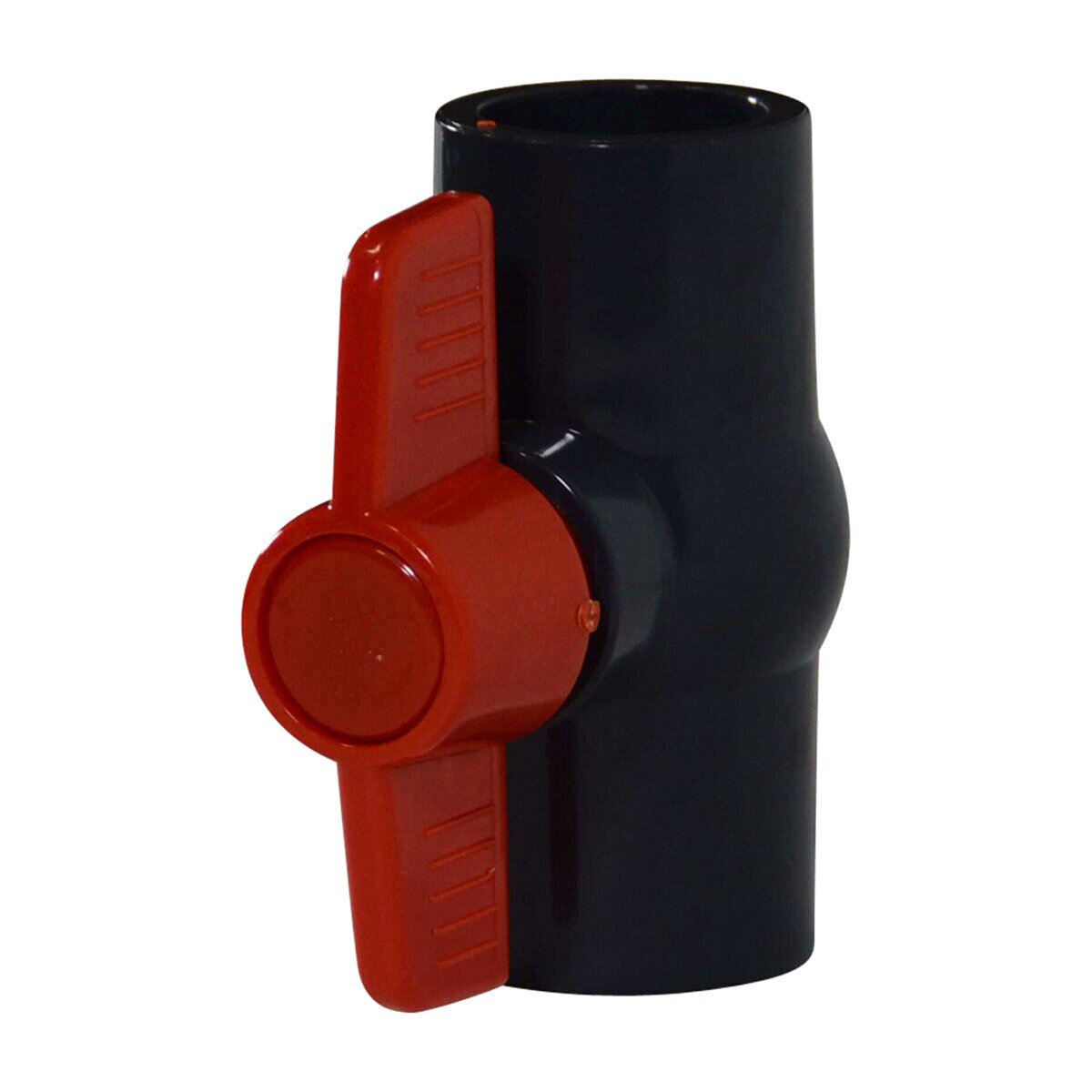 NDS Gray MIP Ball Valve Slip x Slip 150 PSI 1 in. Sch 40 PVC