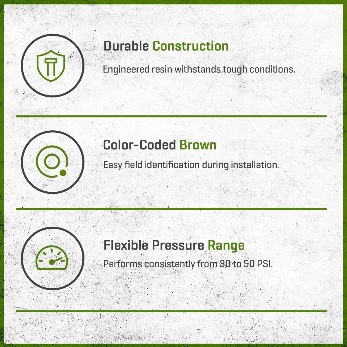 K-Rain Specialty Rotary Nozzle Side Strip 5 ft. x 30 ft. 5 ft. x 30 ft. 90 Degree - 270 Degree