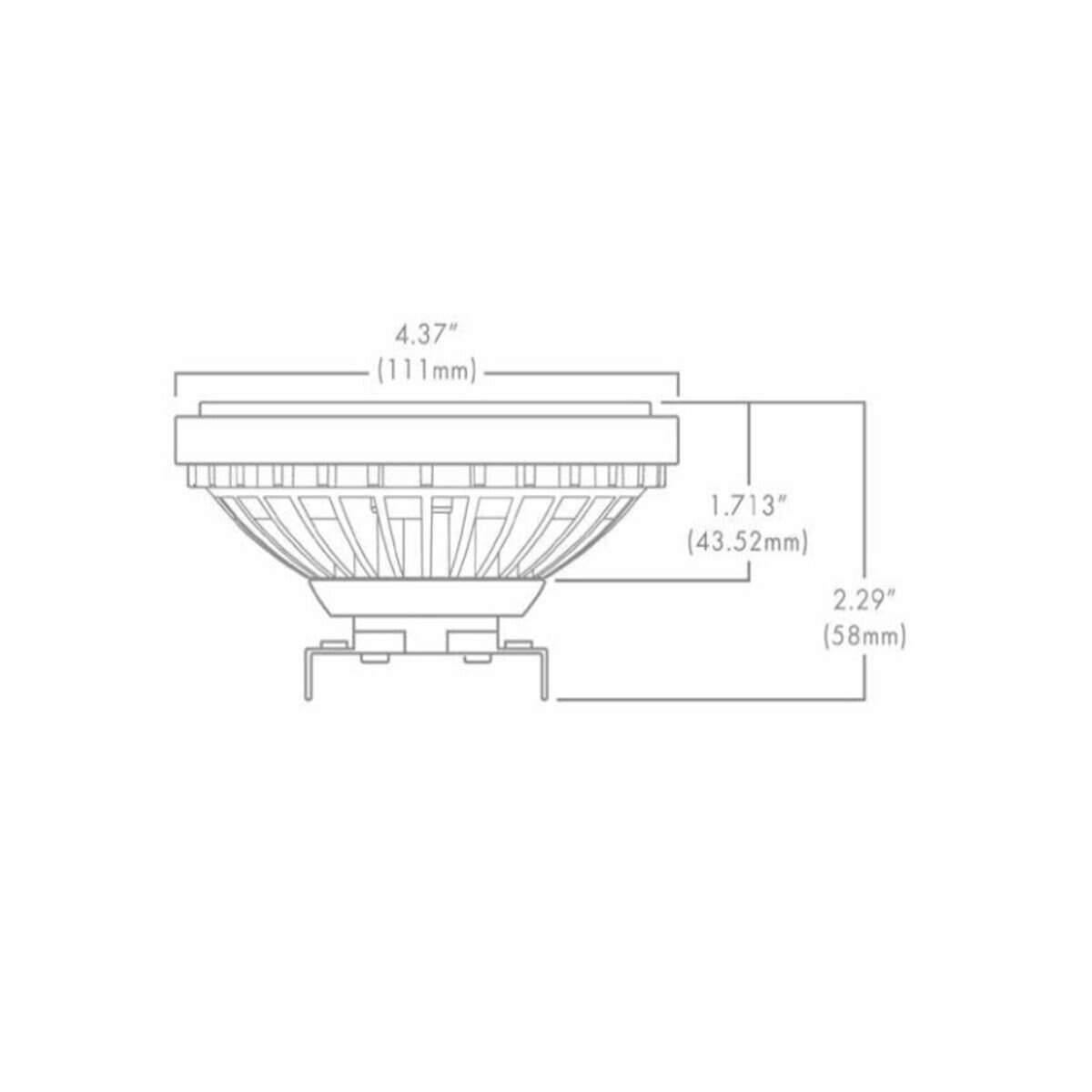 BRI-PAR36-CHM-9-RGBW-60 Brilliance LED PAR36 9W RGBW Chameleon WiFi 60 Degree 2700K-5700K