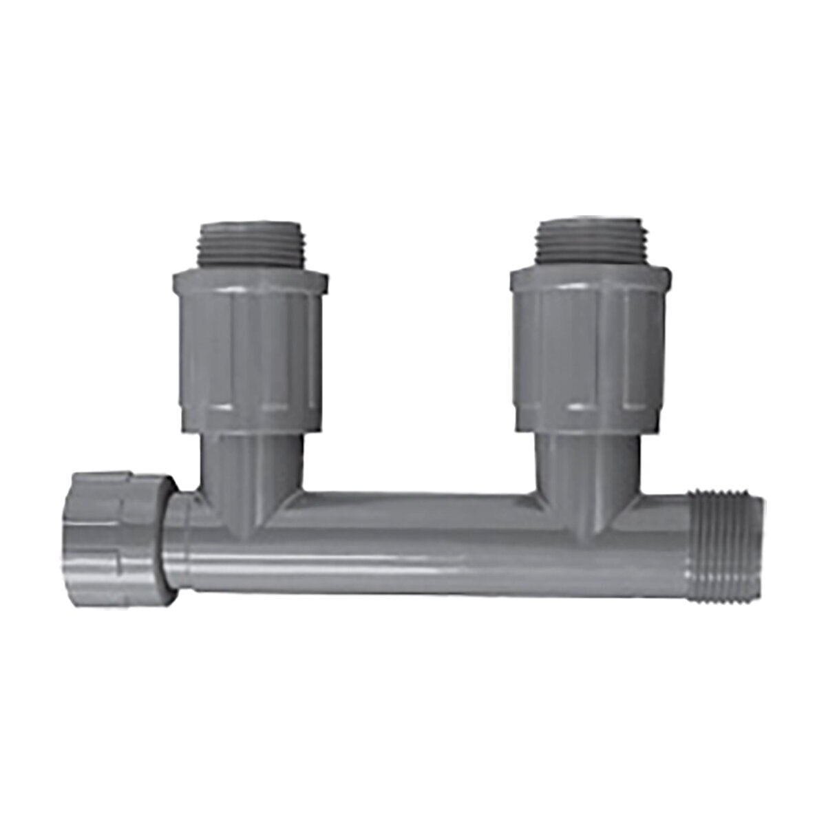 1301-210 -Lasco Irrigation UltraZone Double Tee PVC 1 in. Nut x Mpt