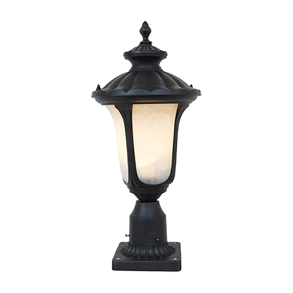 Tru-Scapes 70551095 Traditional Pillar Light TS-PL100 Series 12V 2W G4 LED 360 Degree 2700K