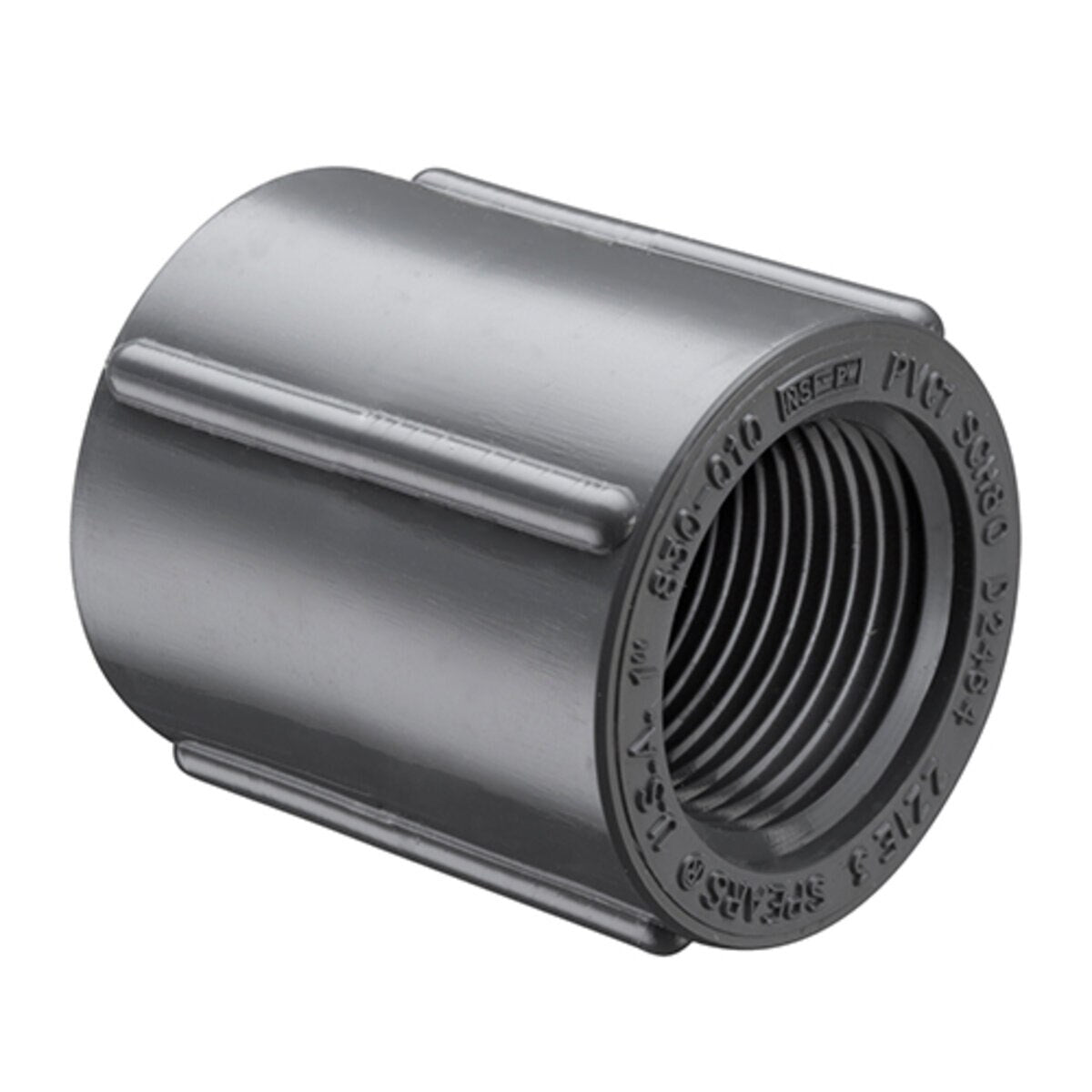 830-015 Sch 80 PVC Coupling 1-1/2 in. FIPT | Spears