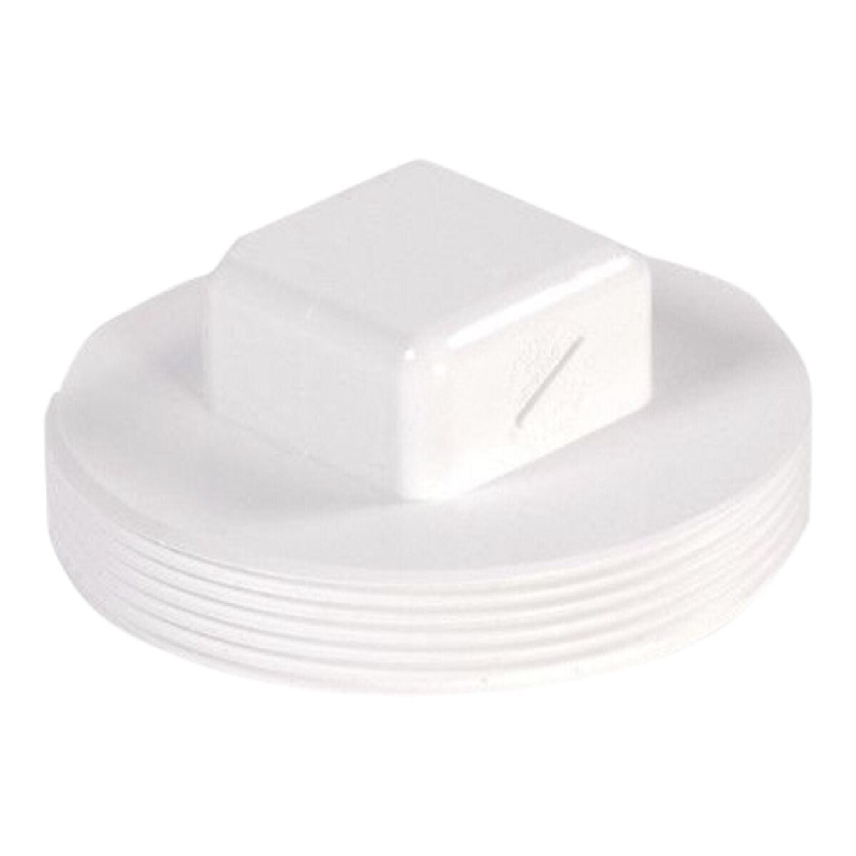 31P8 -NDS PVC Plug 3 in. MPT Sewer & Drain Fitting