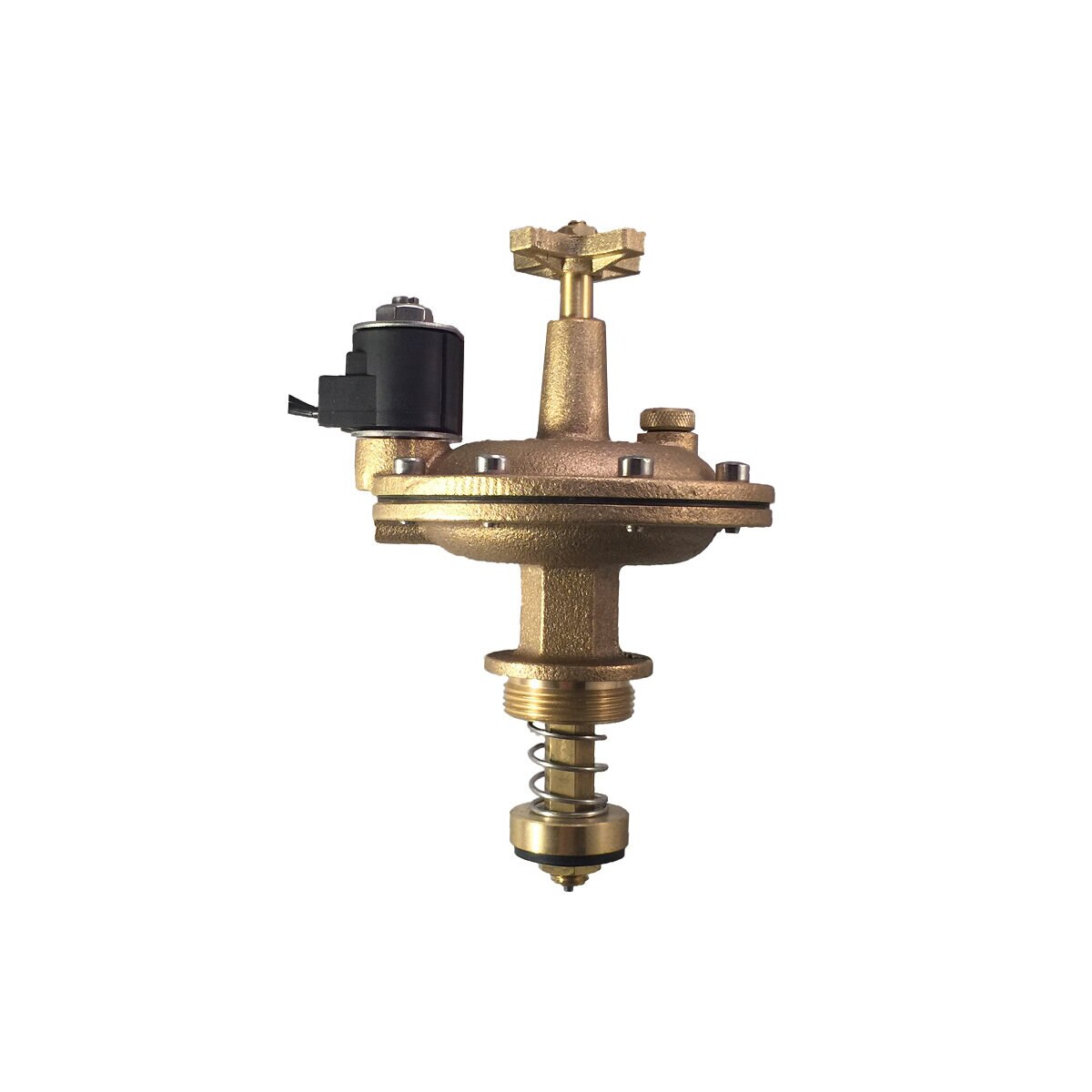 1 Classic Automatic Actuator Red Brass Champion