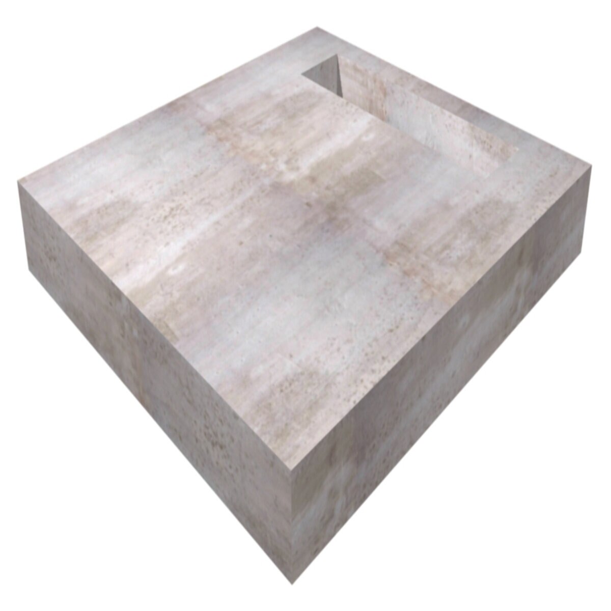 Precast Concrete Pad 48 in. x 58 in. x 6 in.