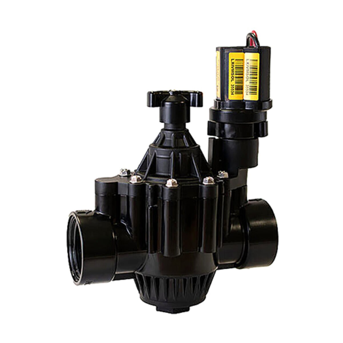 Rain Bird PGA Globe/Angle Valve Plastic w/ IVM Solenoid 2 in. FIPT