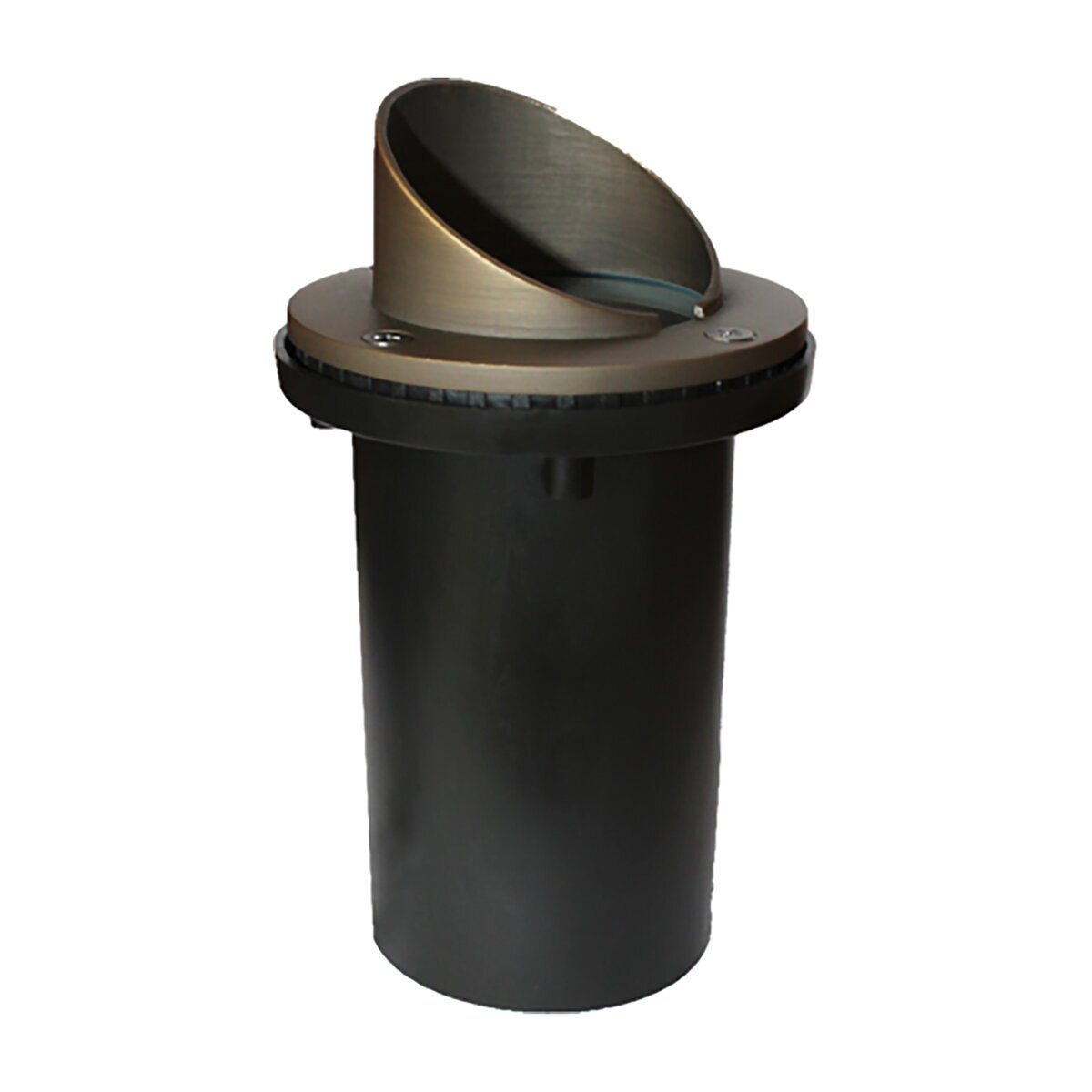 Tru-Scapes TS-B203-BLK Sealed Well Light Black MR16 4W LED 2700K 60 Degree