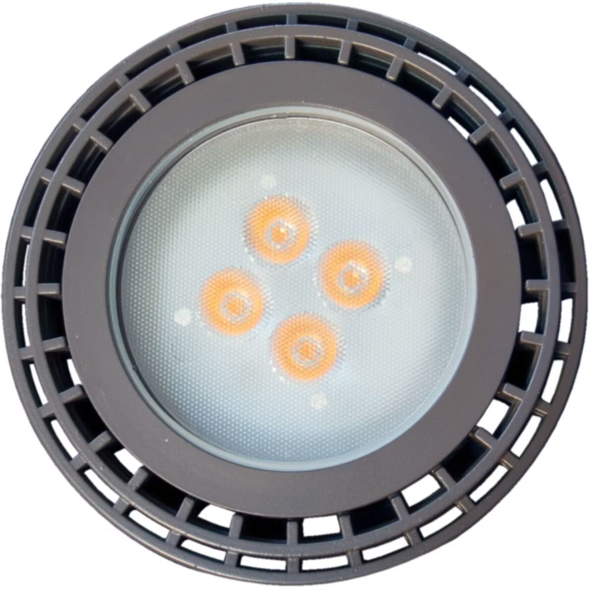 PAR36-11-3000-60 Brilliance PAR36 LED Lamp 11W Warm White 3000K 60 Degree Beam Angle, Dimmable, 900 Lumens, 50,000 Hour Average Life, 8V - 25V Voltage Rating