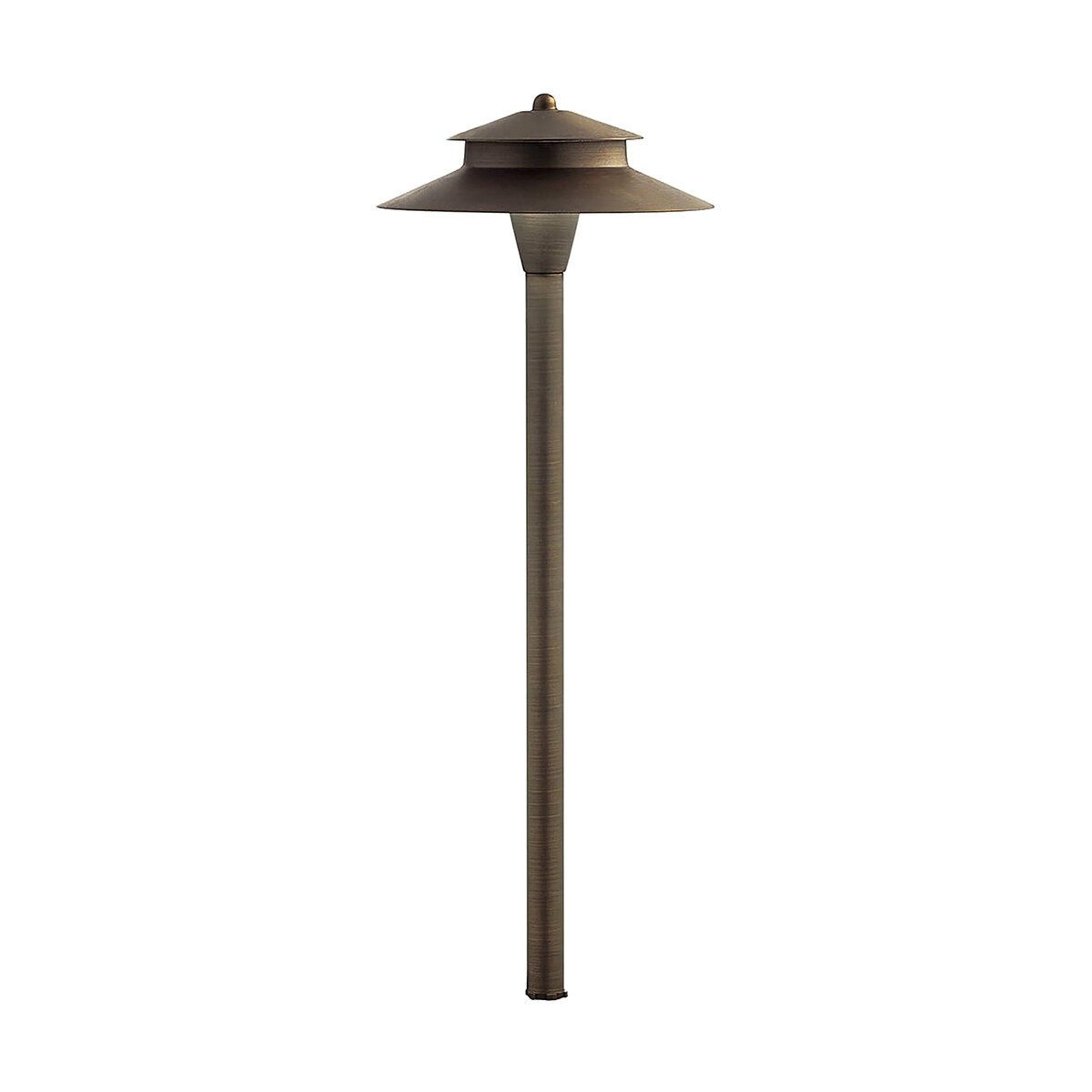 Kichler -15880CBR27-15880 Path Light Aluminum Centennial Brass 3W 2700K