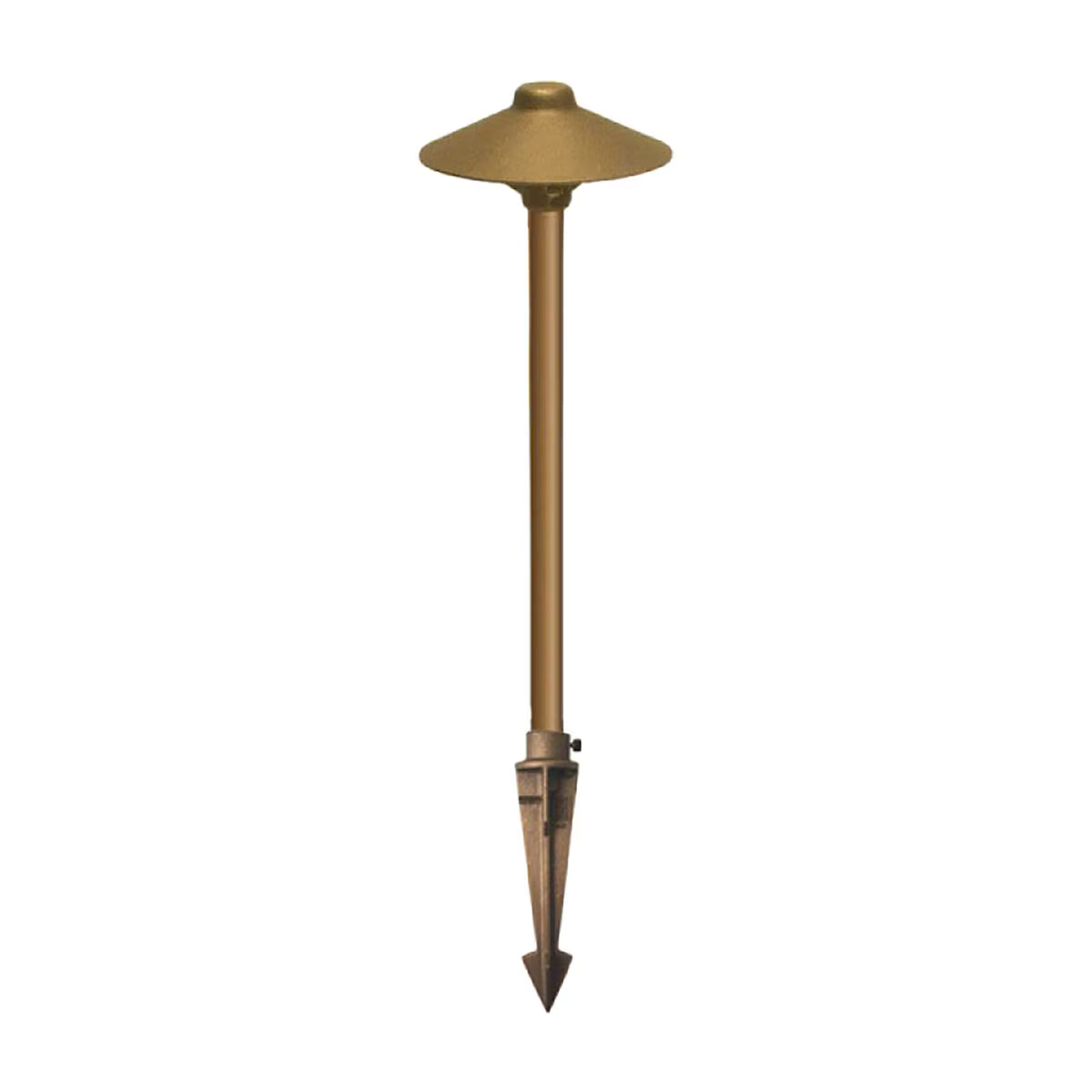 CAST-CCPLCHBL- Lighting Craftsman Series Drop-In LED Path/Area Light, 18 in. Bronze Finish, 2.5W Warm White 2750K, 114 Lumens, Bi-Pin Lamp, 60 in. Lead Wire