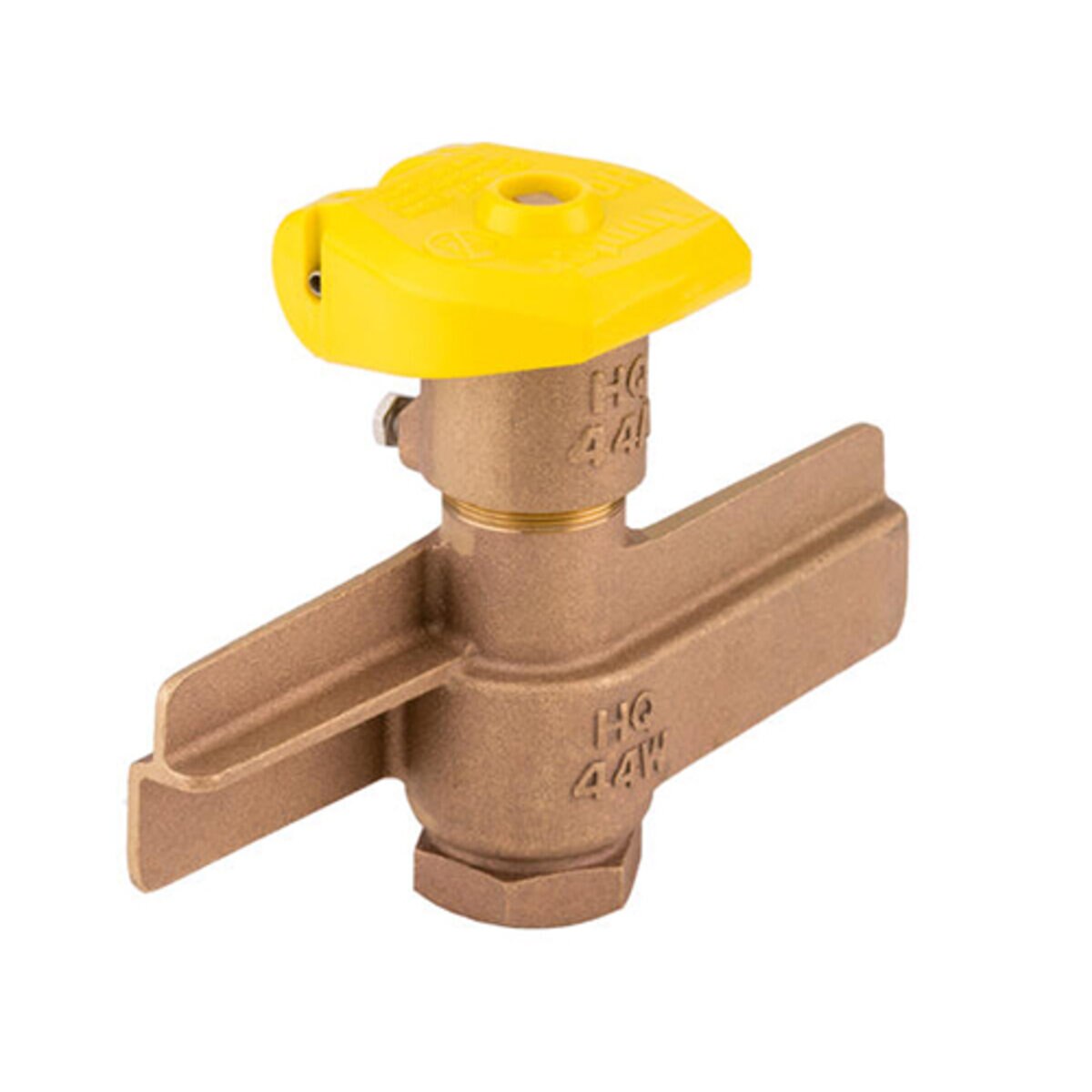 Hunter Quick Coupling Valve 1 in. FIPT Inlet 2 pc. Wing 1 ACME Slot with Yellow Rubber Locking Cover