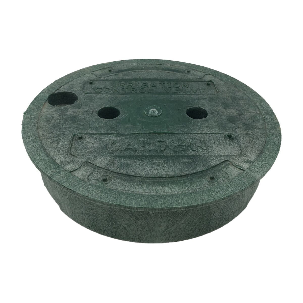 Spec 10 in. Round T Cover Only Green ICV Carson