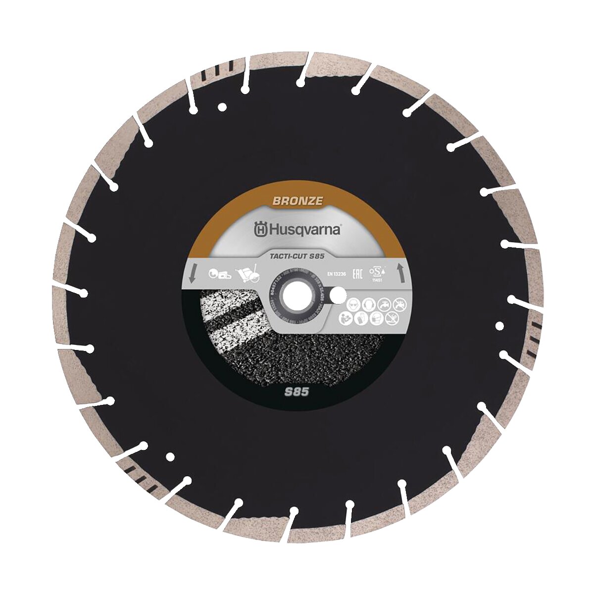 Husqvarna S85 Tacti-Cut Blade 14 125 1DP-20mmB