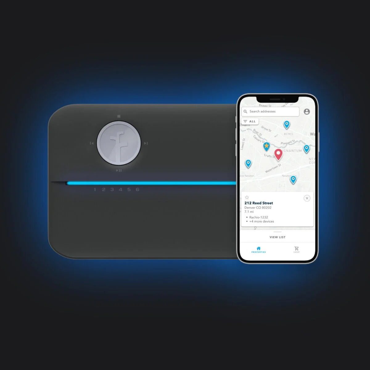 Rachio Gen. 3 Pro Series 6-Zone Indoor Smart Sprinkler Controller