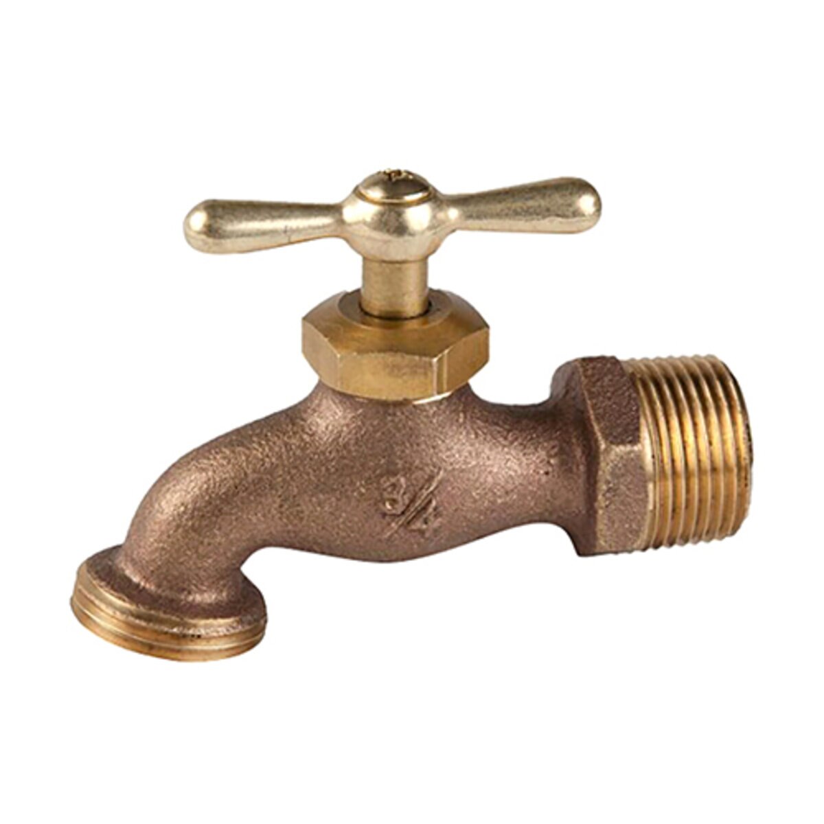 Male Hose Bib Lead Free 3/4 in.