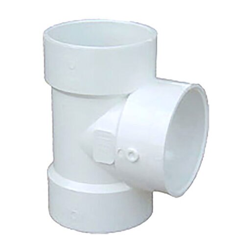 PVCT Rafferty Pipe Tee Fitting PVC 4 in.