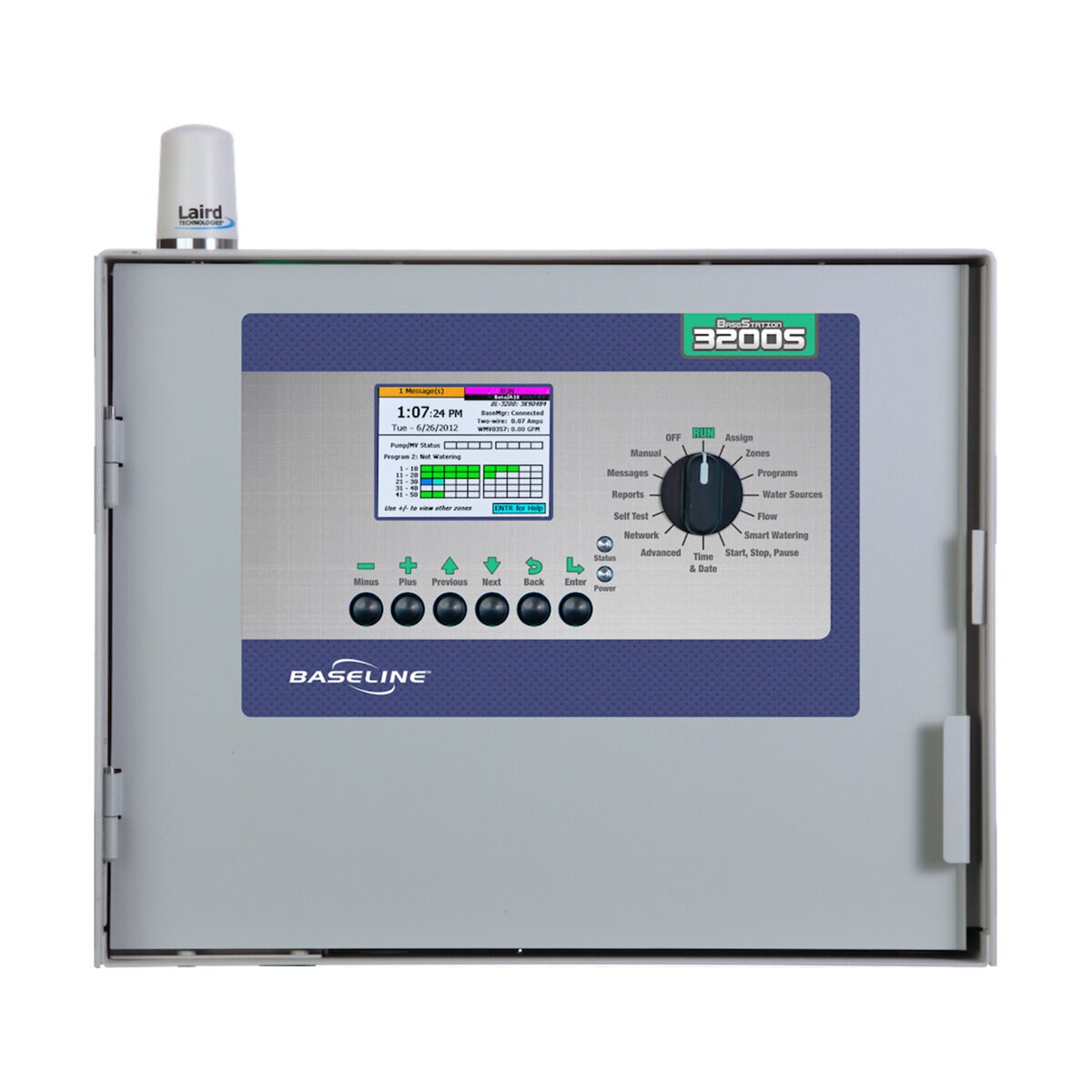 Baseline Lte At&T Cell Modem Gateway Installed In a Pedestal To Support Basestation 3200 and Flowstation Networking
