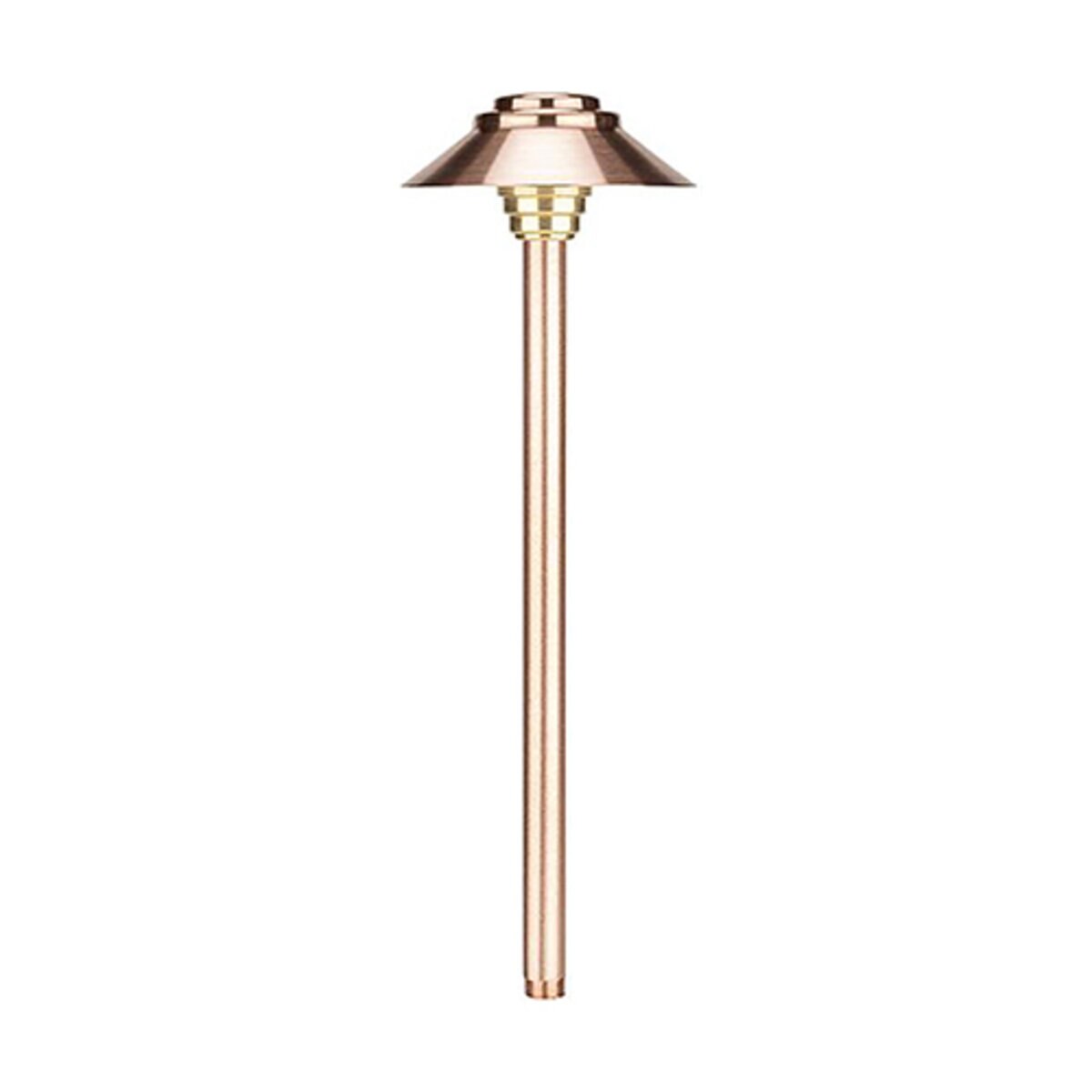 Vista PR-2128 Path Light Copper Housing Copper Finish No Lamp