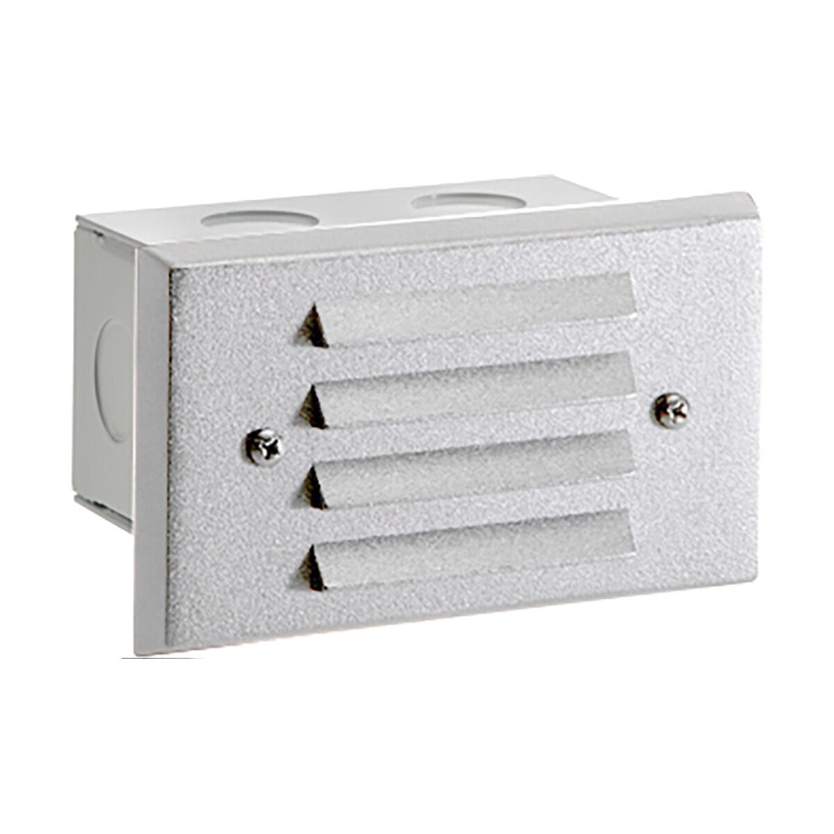 Vista SL-4242-W-150-W-G4 SL-4242 Louver Step Light White G4 1.5W Step and Wall Mount Aluminum