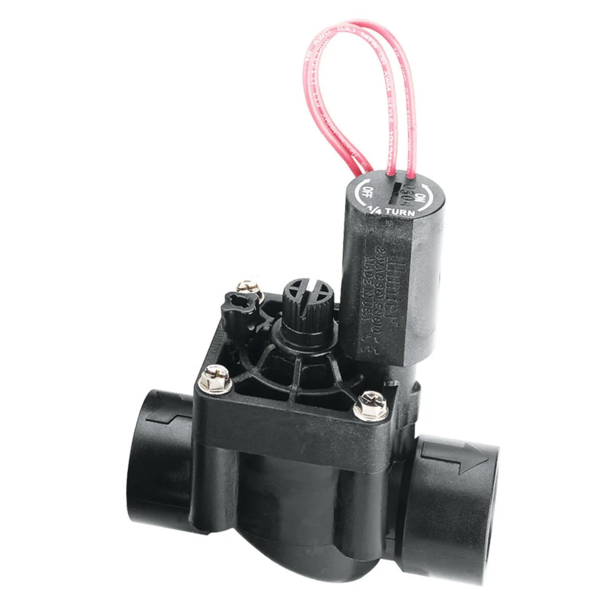 Hunter PGV Globe Valve Plastic 1 in. w/ Flow Control w/ DC Latching Solenoid FIPT x FIPT | PGV101GDC