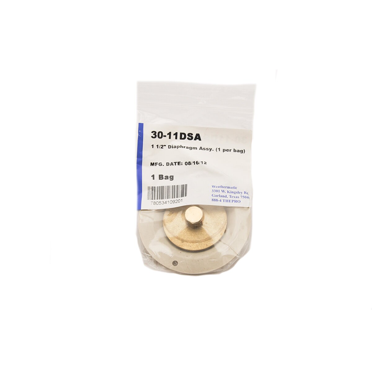 Weathermatic 1-1/2 Diaphragm Assembly Srce