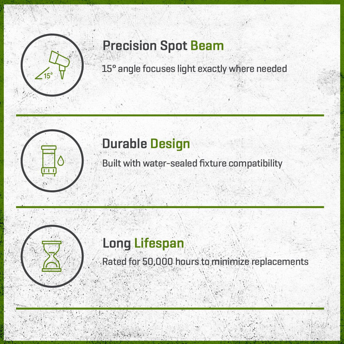 FLEX GOLD LED, 6 WATT, MR16, SPOT, 2700K