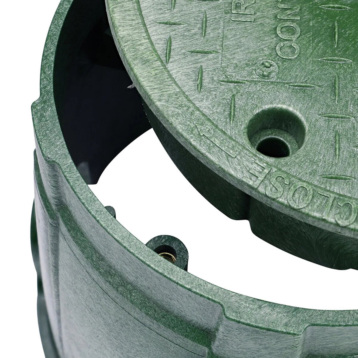 NDS Pro-Spec Valve Box & Cover Green Round 10 in.