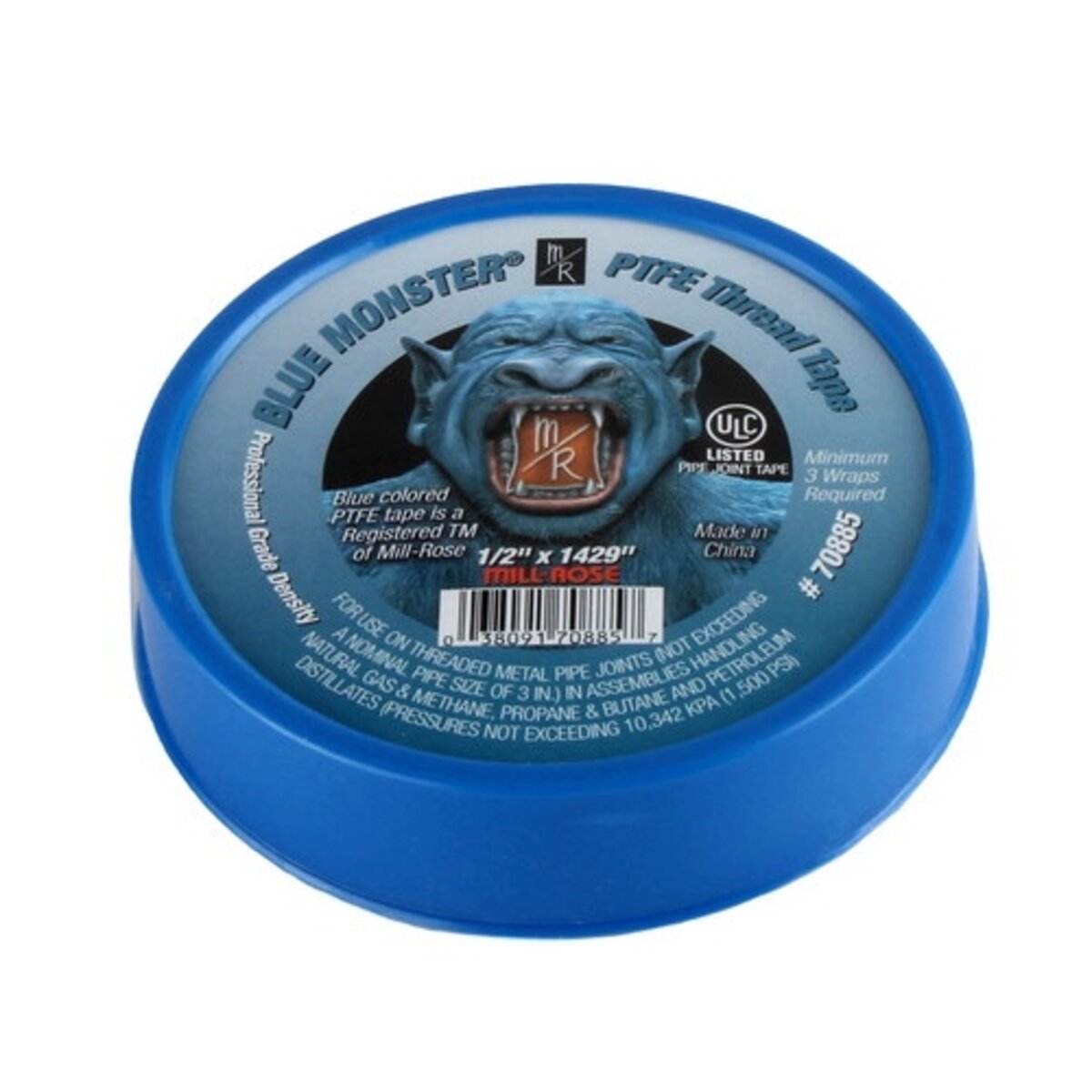 Blue Monster Teflon Tape 1/2 in. x 1429 in.