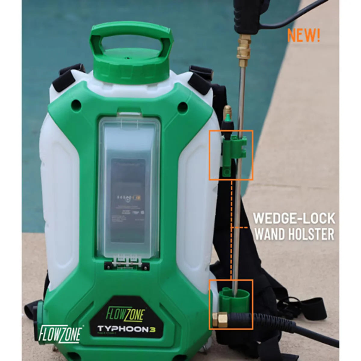 Flowzone Typhoon Variable Pressure Sprayer 3.0 - 4 gal. 18 V | FZVAAK-3
