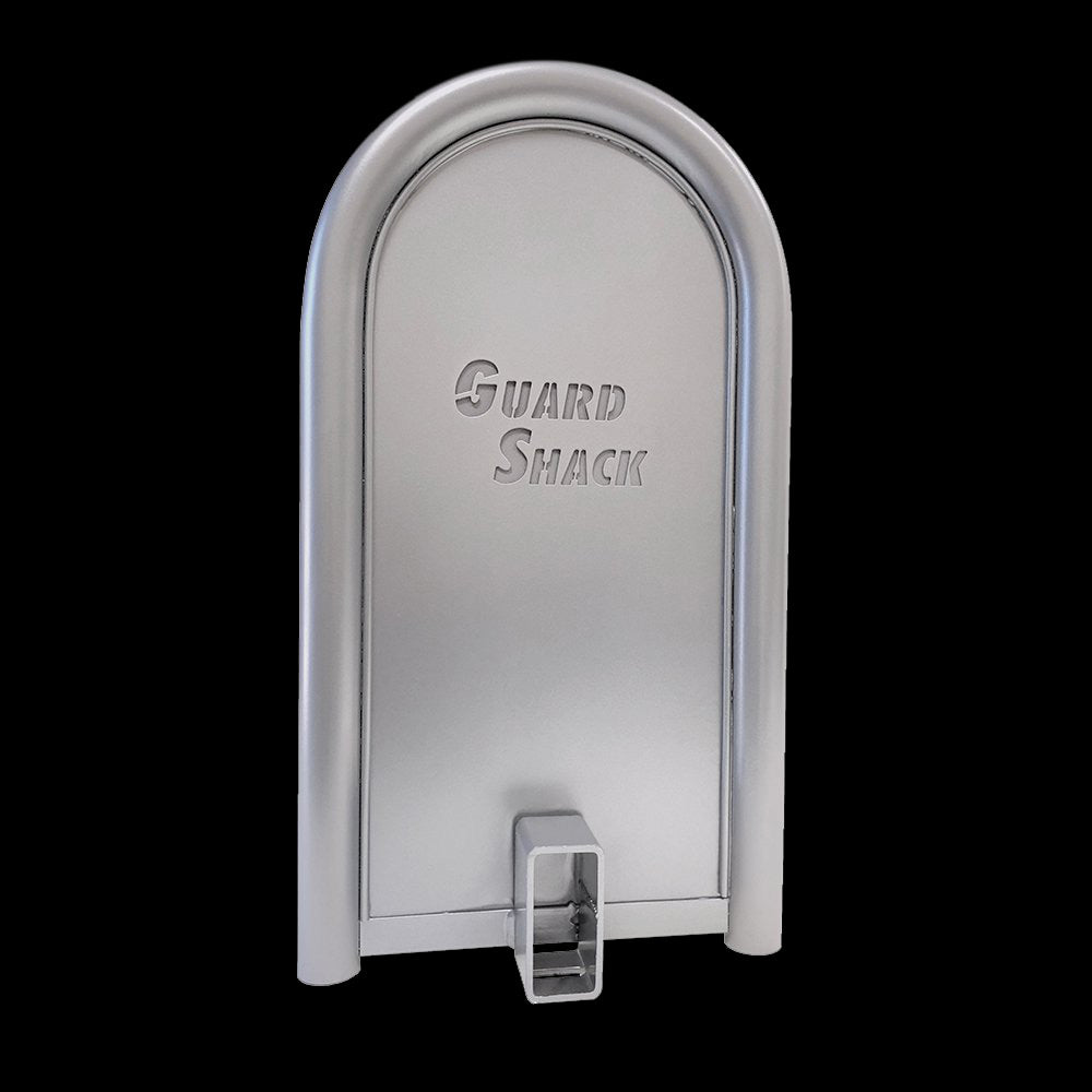 GuardShack Powdercoated Enclosure Hinged 10"W x 24"H x40"L - Black