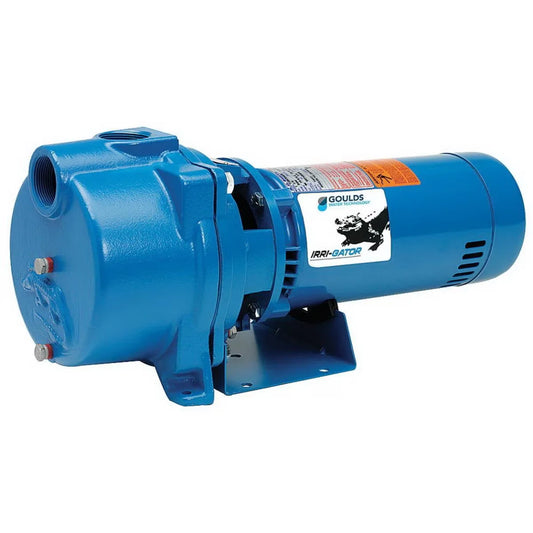 Goulds GT15 Centrifugal Pump Self-Priming 1-1/2 HP 115/230v 1 Phase Cast Iron