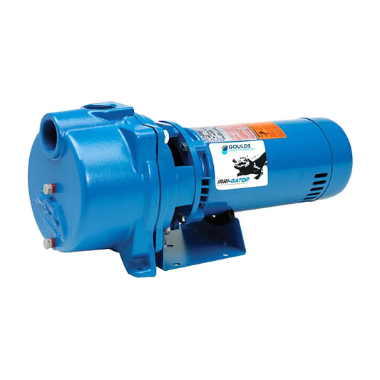 Goulds Irrigator Pump Blue Steel 3 HP 1-1/2 in. 30 PSI NPT