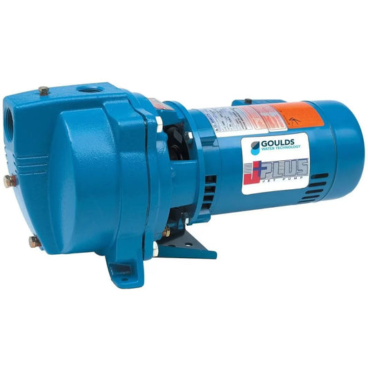 Goulds JS Plus Series 1.5 House Water Pump 1 Phase 115V - 230V Cast Iron | J15S