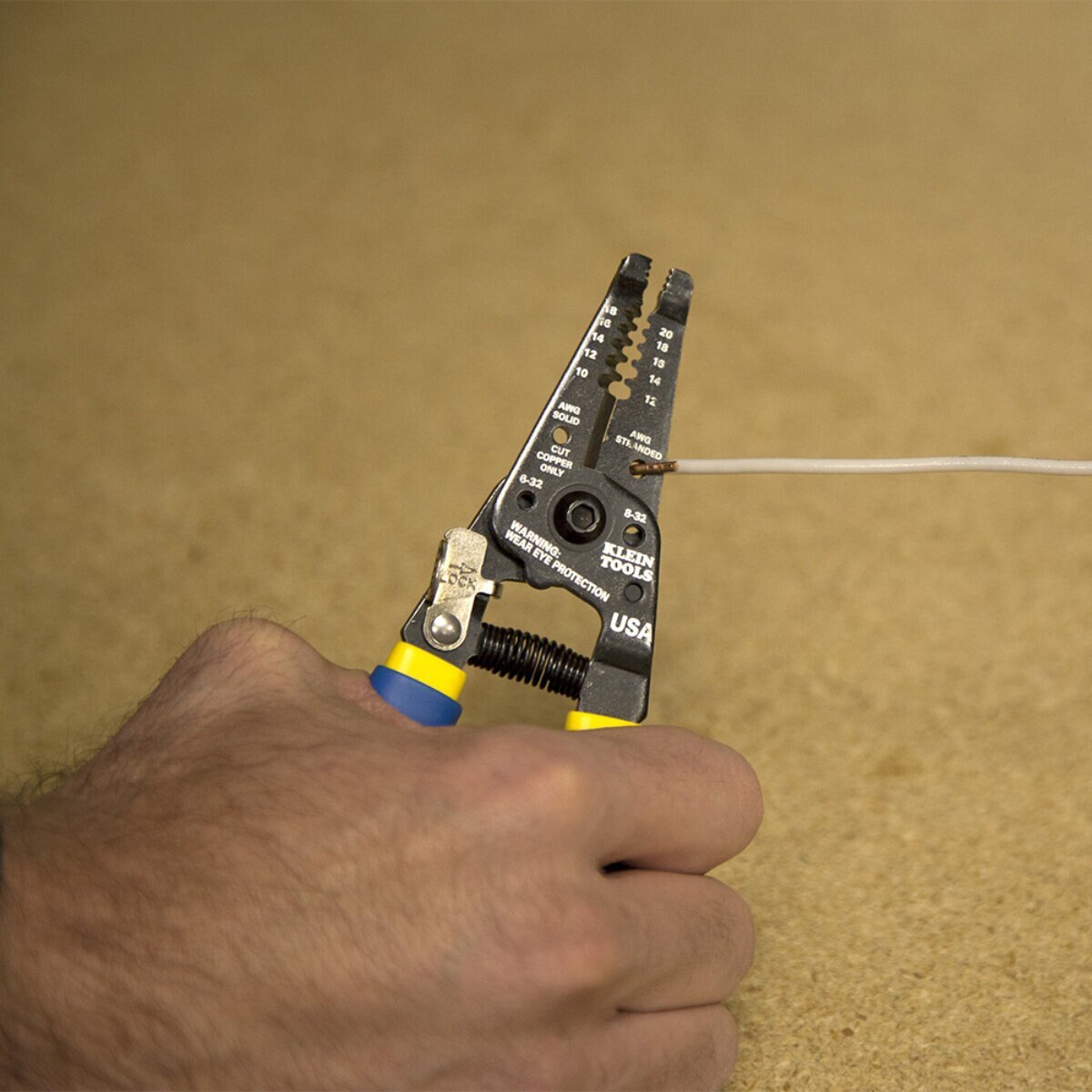 Klein Solid and Stranded Copper Wire Stripper and Cutter