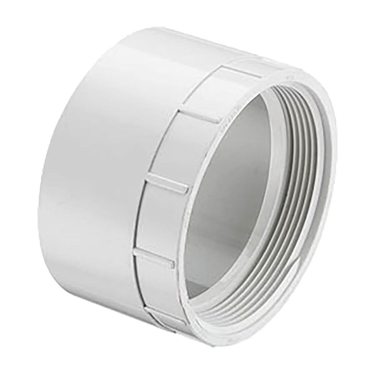 Spears Female Cleanout Adapter PVC 4 in. Hub x Fpt