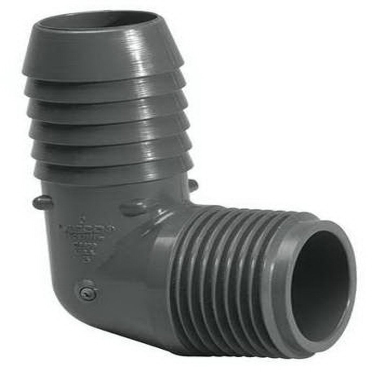 1413-007 Poly Insert 90 Degree Combination Elbow 3/4 in. x 3/4 in. Insert x MIPT |Spears