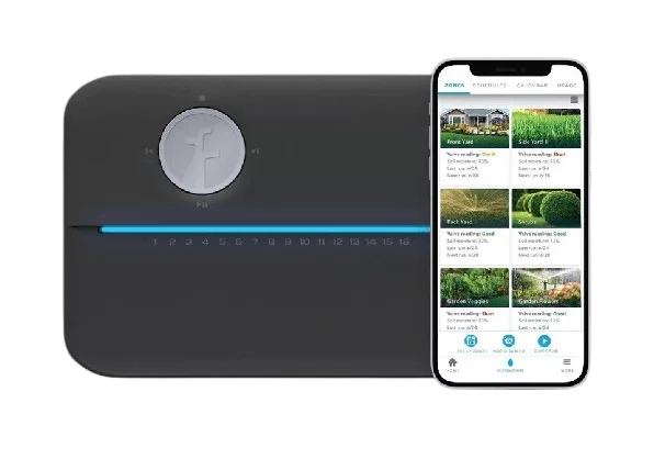 Rachio R3 Pro Series Smart Wi-Fi Sprinkler Controller Generation 3, 16 Zone indoor or Int. | 16ZULWC-PRO-BLI
