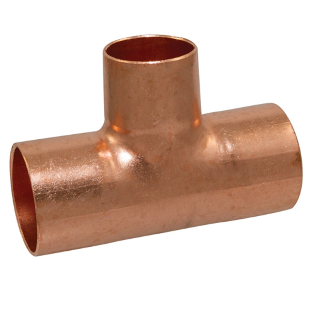 9099450 Reducing Tee Wrot Copper 1 in. x 1 in. x 3/4 in. Copper x Copper x Copper | Nibco