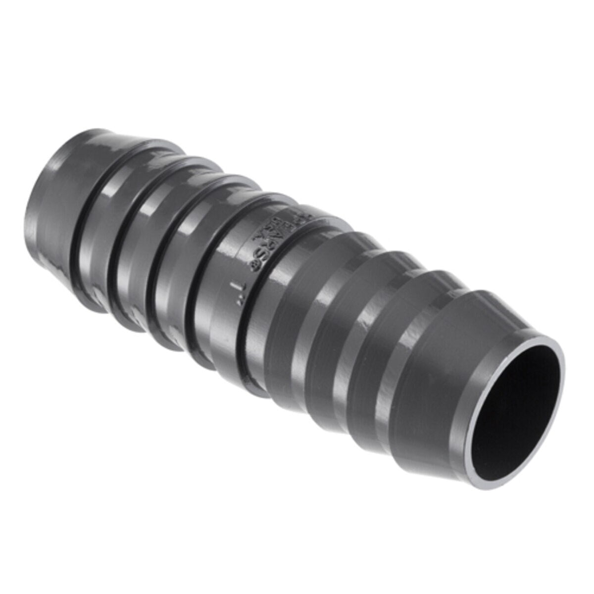 Spears PVC Insert Spiral Barb Coupling 3/8 in. x 3/8 in.
