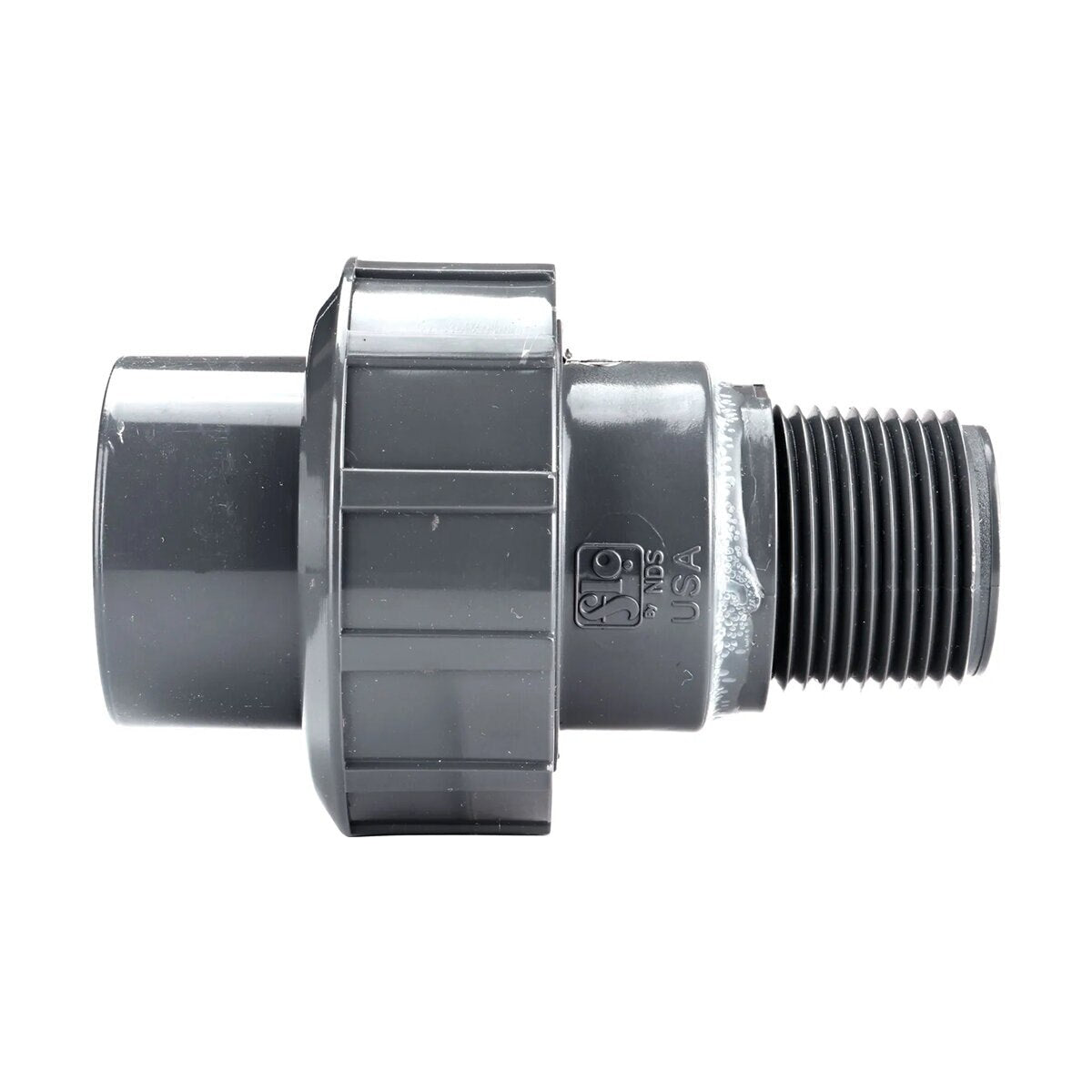 NDS Flo-Control Sch 80 PVC Union 1 in. Slip x MIPT