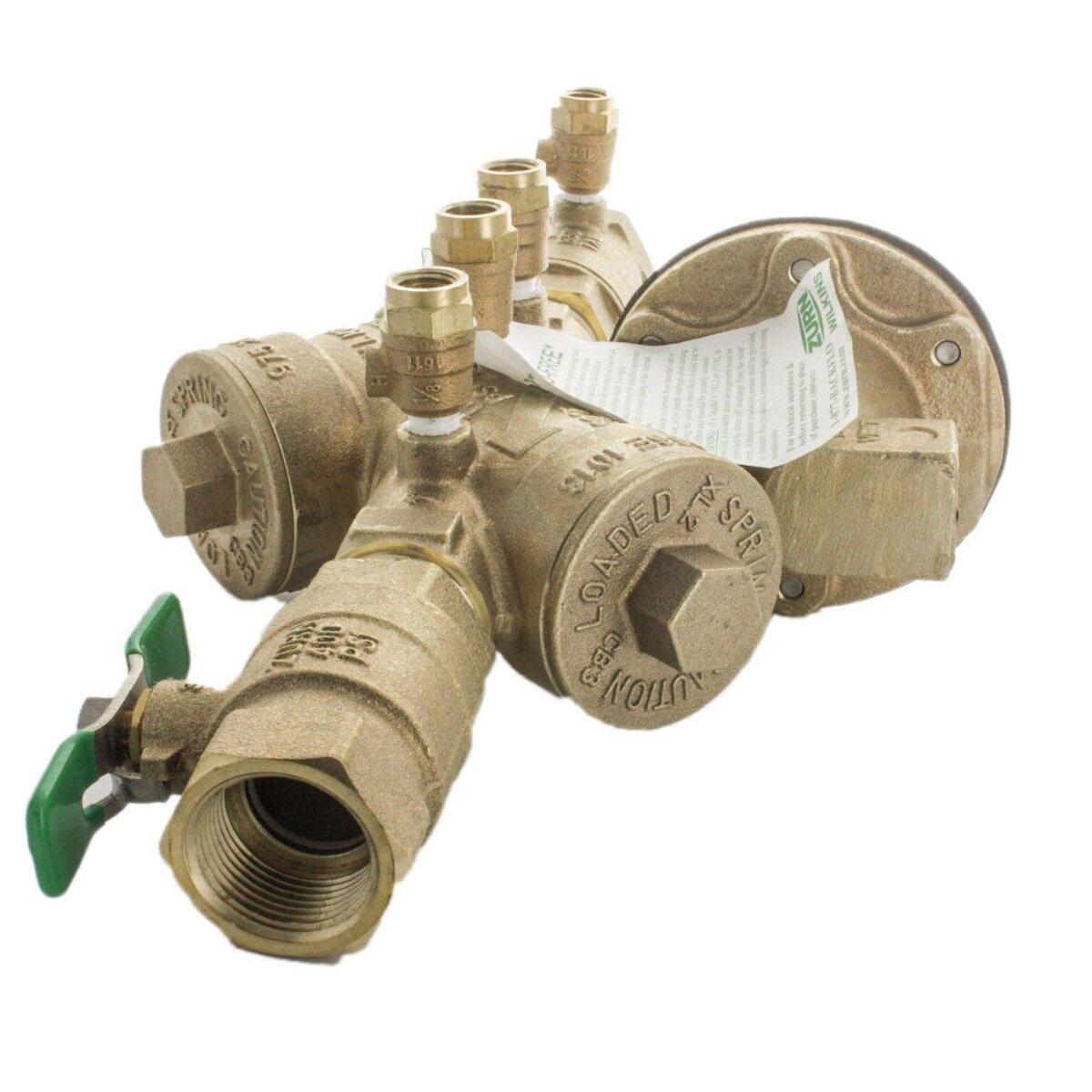 Wilkins 975XL2 Reduced Pressure Principle Assembly 1 in. Lead Free with Ball Valves