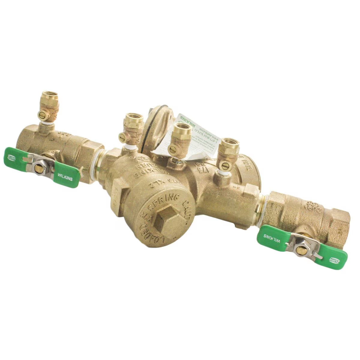 Wilkins 975XL2 Reduced Pressure Principle Assembly 1 in. Lead Free with Ball Valves