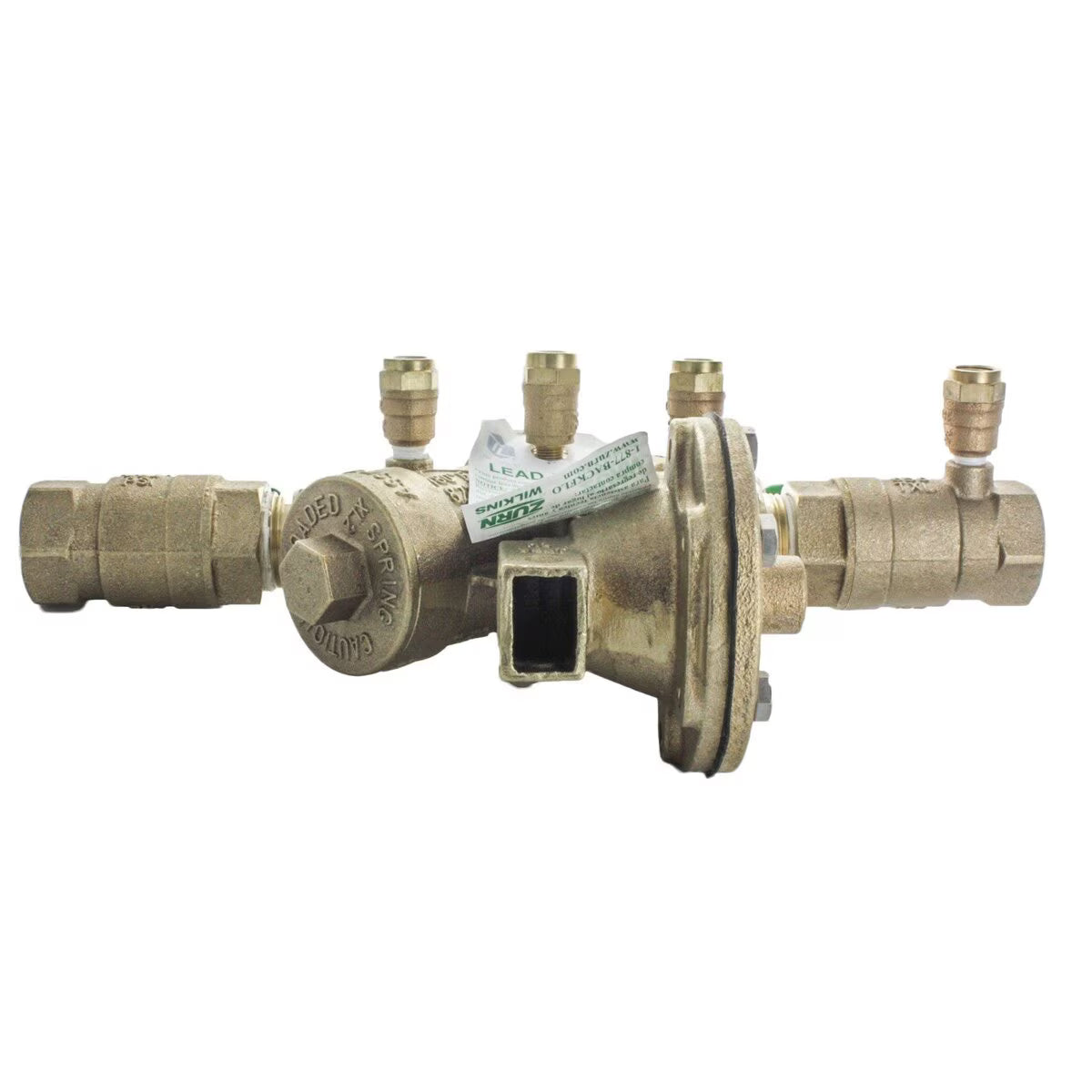 Wilkins 975XL2 Reduced Pressure Principle Assembly 1 in. Lead Free with Ball Valves