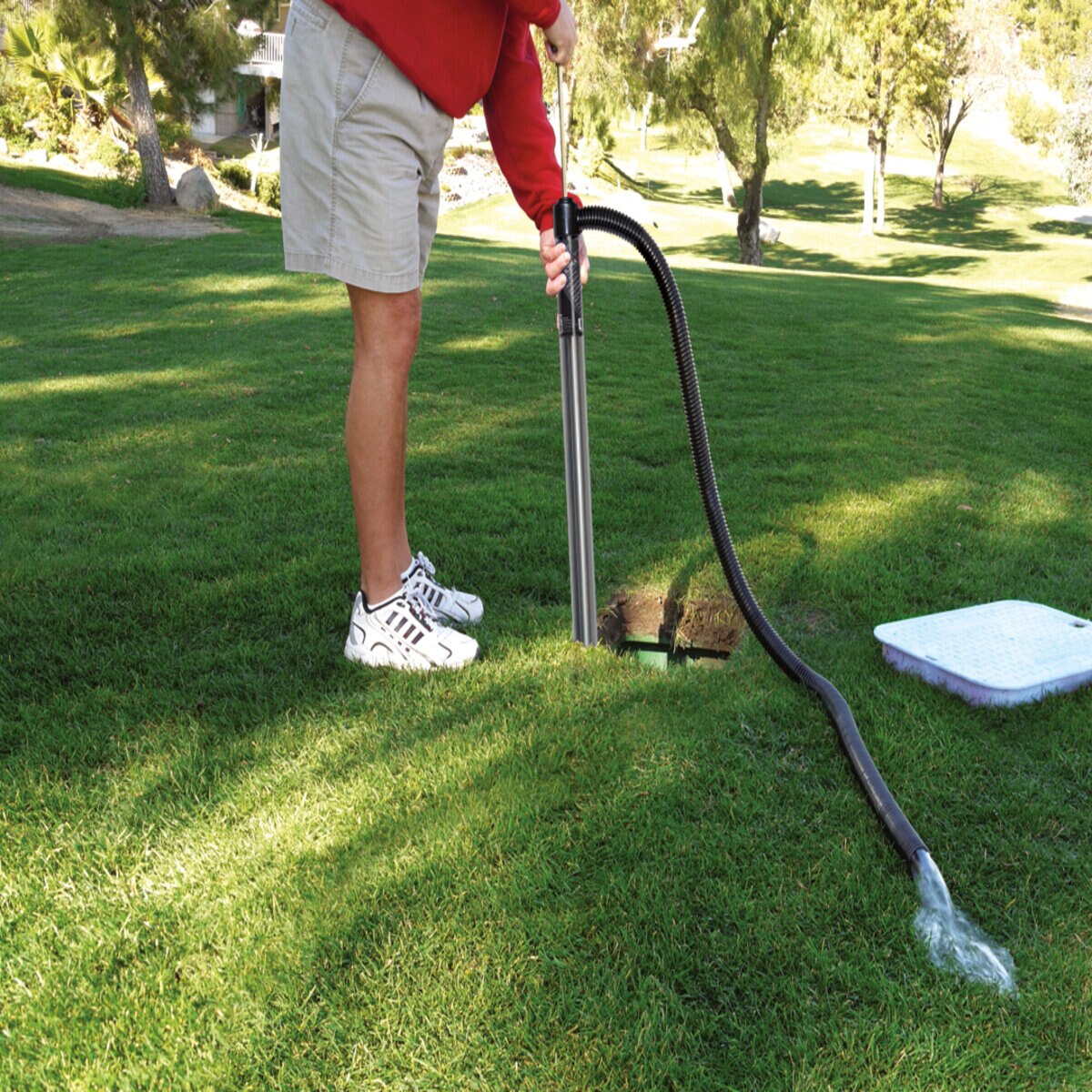 Underhill Big Gulp UltraMax Suction Pump 36 in. x 72 in. DiScharge Tube