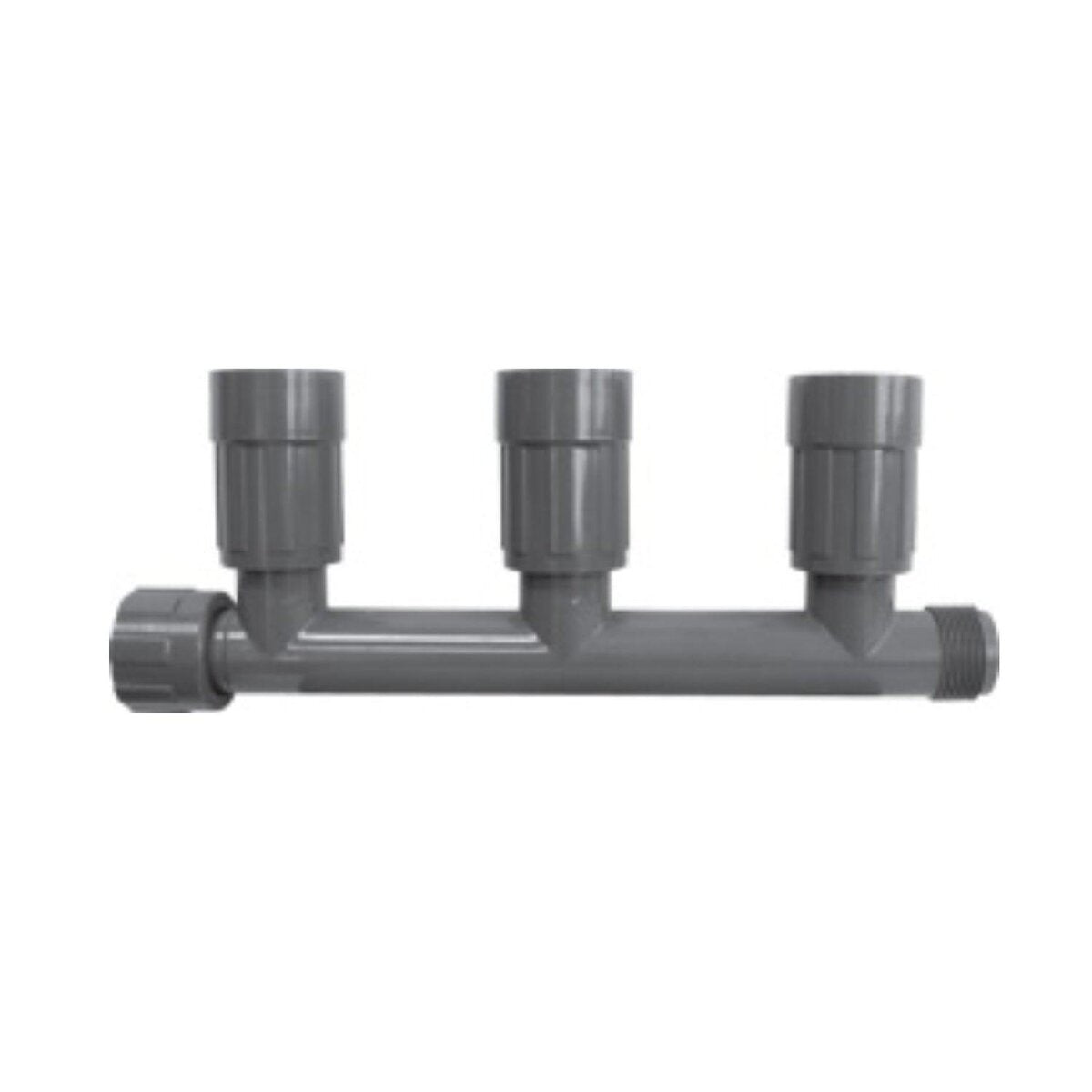 1201-310 -Lasco Tee PVC 1 in. Triple Tee Nut x Mthd x Vconn