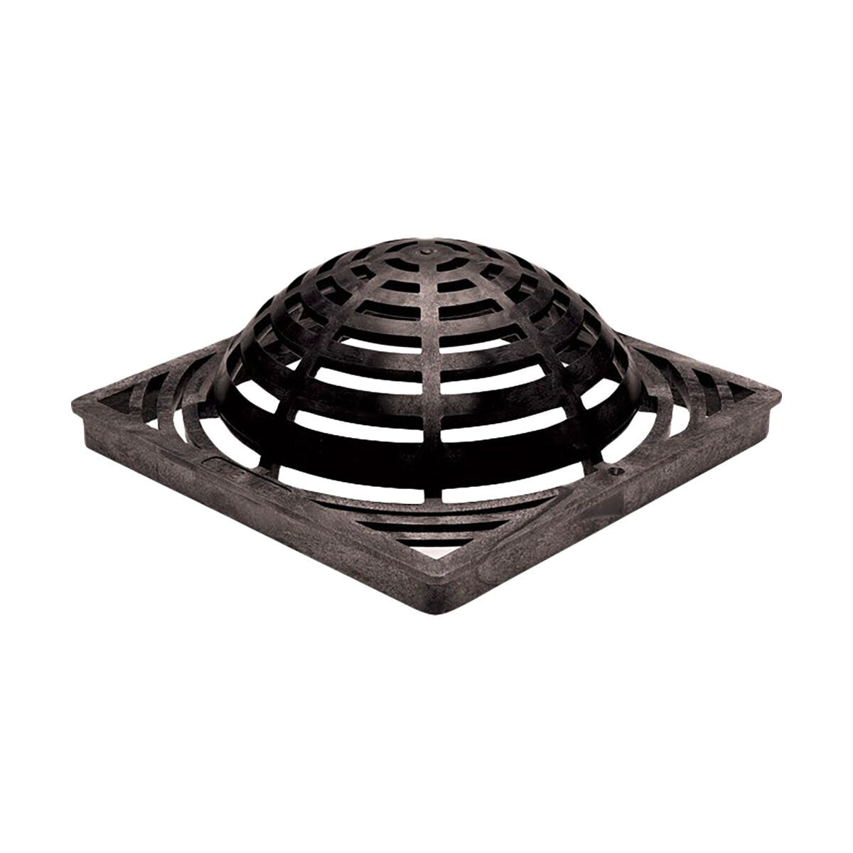 Atrium Grate Black 12 in. Square
