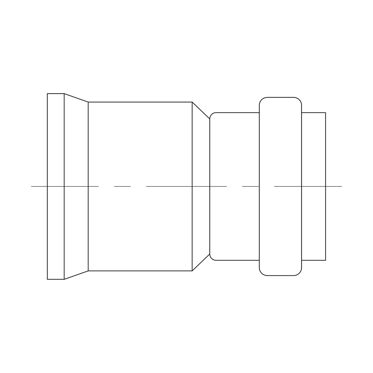 4" Sdr35 To N12 Adapter Bxb