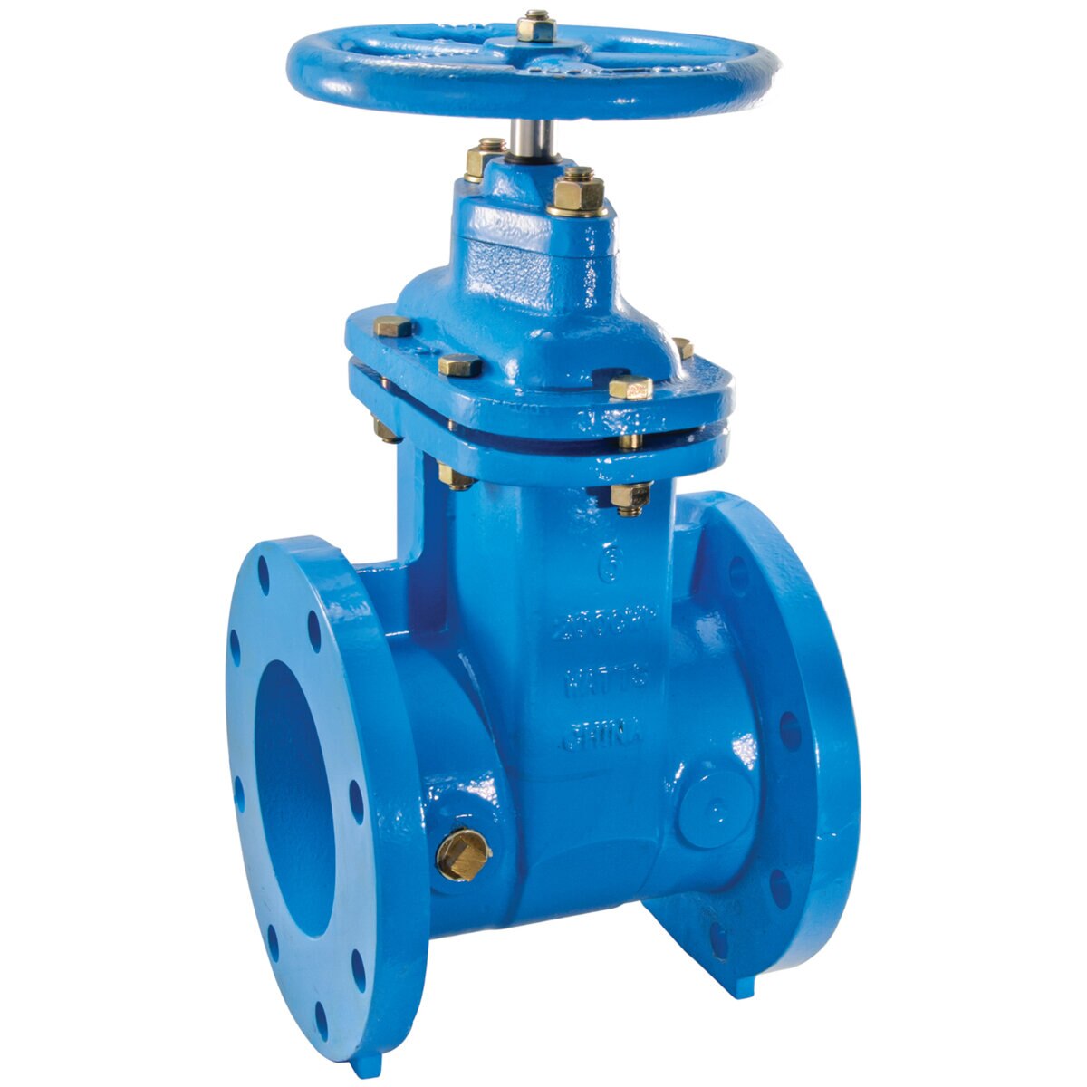 Watts 0700105 Gate Valve 405-NRS-RW Series Flanged Joint 200 PSI 4 in. Cast Iron