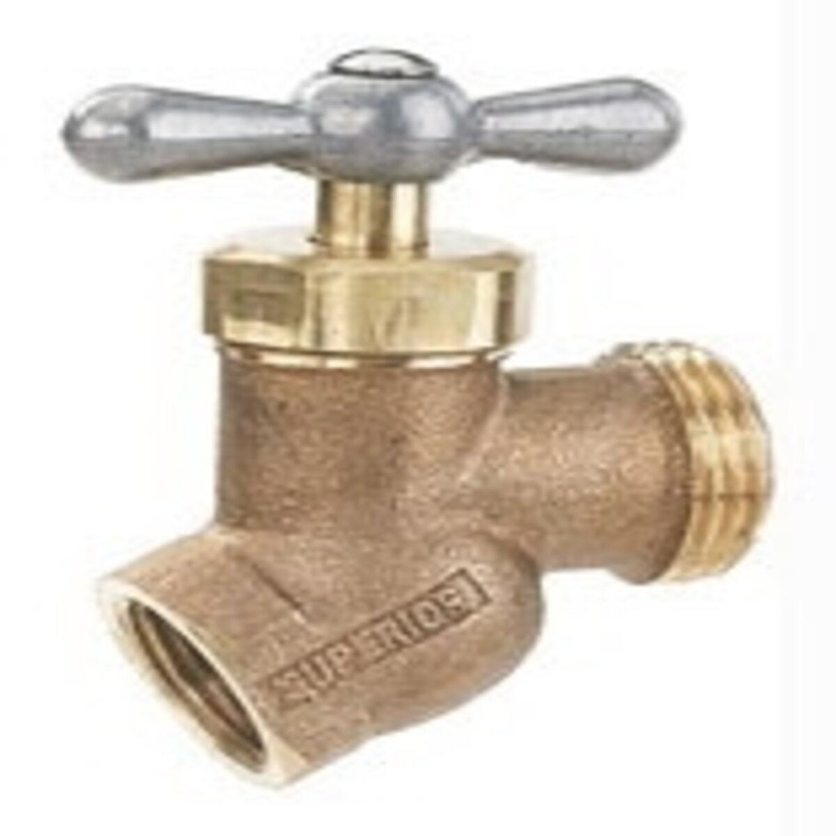 Buckner HB1F Hose Bibb Red Brass 3/4 in. x 1/2 in. FIPT x MHT