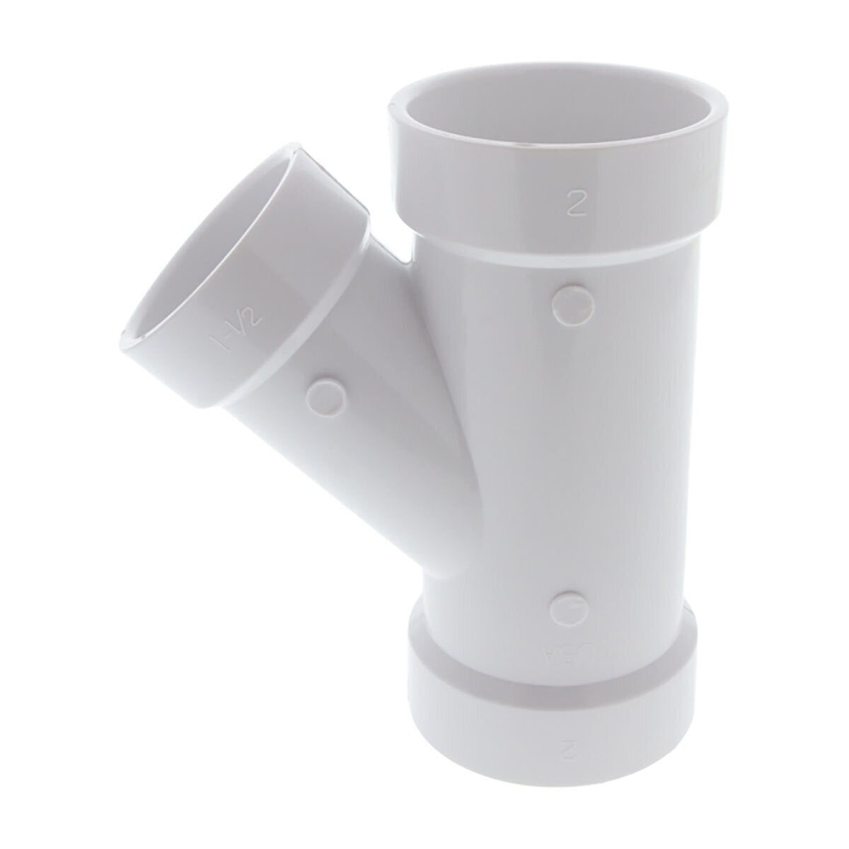 K091050 Nibco 4810-4 Wye Sch 40 PVC 45-Degree